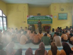 Tim Satgas TMMD Lakukan Penyuluhan Bahaya Terorisme, Radikalisme, dan Narkoba di SMA Negeri 1 Kampar Kiri Hulu