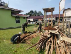 Kejar Target : Tim Satgas TMMD Kodim 0313/KPR Terus Pacu Pembuatan Sumur Bor