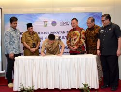 Wujudkan Kawasan Industri Kampar, PJ Bupati Kampar Lakukan Kerjasama Dengan PT. Peputra Maha Karya