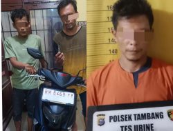 Meresahkan, Polsek Tambang Tangkap 3 Pelaku Pencurian di Desa Birandang