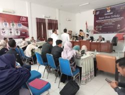 KPU Kampar Gelar Rapat Pleno Terbuka Rekapitulasi dan Penetapan DPT Pilkada Serentak 2024