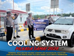 Satlantas Polres Kampar Adakan Kegiatan Kampanye Keselamatan dan Cooling System Pilkada Damai 2024