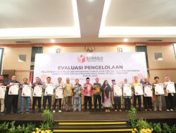 Bawaslu Kabupaten Kampar Ikuti Evaluasi Pengelolaan Keterbukaan Informasi Publik dan Kehumasan Se-Provinsi Riau