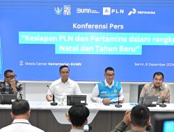 Jelang Nataru, PLN Pastikan Kesiapan Infrastruktur dan Layanan Kelistrikan Andal