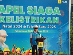 PLN Siagakan 1.327 Personil Jaga Keandalan Pasokan Listrik Jelang Perayaan Natal 2024 dan Tahun Baru 2025 di Riau dan Kepulauan Riau