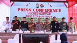 “Polres Kampar Raih Prestasi Cemerlang”,  Tuntaskan Ratusan Kasus Sepanjang 2024!