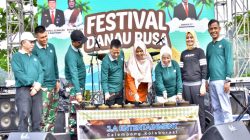 Pj. Bupati Kampar, Buka Acara Festival Danau Rusa XIII Koto Kampar