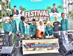 Pj. Bupati Kampar, Buka Acara Festival Danau Rusa XIII Koto Kampar