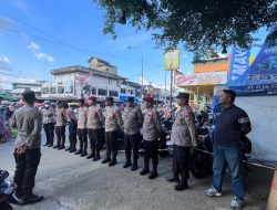 Polres Kampar Amankan Pasar Ramadhan Bangkinang, Jamin Ketertiban dan Kelancaran Arus Lalu Lintas!