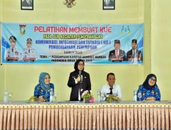 Wabup Kampar Gelar Pelatihan Membuat kue