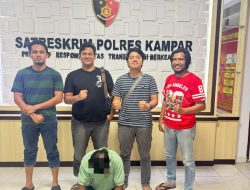 Polres Kampar Ringkus Ayah Tiri Cabul di Koto Kampar Hulu, Dua Kali Lakukan Pelecehan Seksual terhadap Anak Tiri!