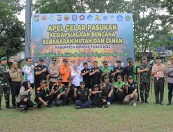 Apel Gelar Pasukan Kesiapsiagaan Kebakaran Hutan dan Lahan Kabupaten Kampar: Komitmen Bersama Cegah Bencana