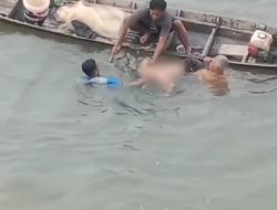 Diduga Kaki Kram Saat Berenang, Pemuda Tenggelam di Sungai Kampar