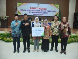 Bupati Kampar Gelar Rapat Kerja dengan Kepala Desa, Lurah Dan Kapus se-kabupaten Kampar