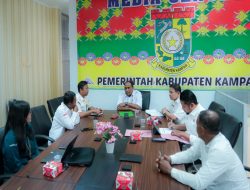 Pemkab Kampar Ikuti Rakor Pengendalian Inflasi Bersama Kemendagri Melalui Zoom Meeting