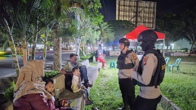 Polisi Dekat Masyarakat: Tim Raga Polres Kampar Jaga Kamtibmas di Bangkinang