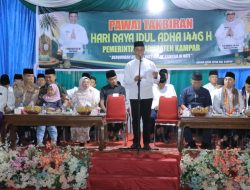 Gema Takbir di Bangkinang: Kapolres Kampar Hadir di Tengah Masyarakat