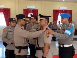 Kapolres Pimpin Sertijab Kapolsek Tapung Hulu dan Kapolsek Bangkinang Barat Polres Kampar