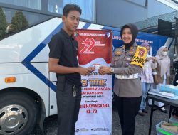 Polres Kampar Rayakan Hari Bhayangkara ke-79: Gerai Pelayanan Publik Permudah Perpanjang SIM