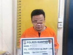 Satreskrim Polres Kampar, Amankan Pelaku Penggelapan Mobil Dengan Modus Jual Beli Mobil