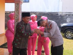 Jelang Hari Bhayangkara Ke 79, Polres Kampar Gelar Anjangsana dan silaturahmi terhadap Purnawirawan dan warakawuri.