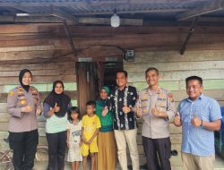 Polres Kampar Berbagi Kebaikan di Hari Bhayangkara Ke 79 : Bantuan untuk Warga Kurang Mampu di Desa Ranah!