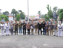 Bakti generasi dan prestasi Peresmian dojang taekwondo Res Kampar & Temu Silaturahmi Perguruan Karate Inkanas Kab Kampar