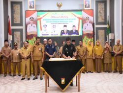 Bupati Kampar Penandatanganan Fakta Integritas