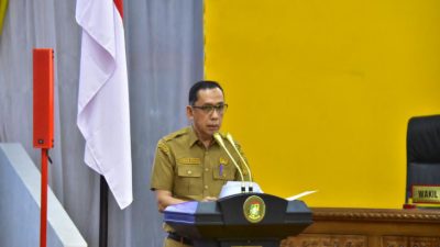 Pemkab Kampar sampaikan Jawaban Atas Pandangan Umum Fraksi-Fraksi Terhadap RPP APBD Tahun 2024