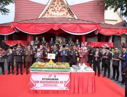 Amanat Kapolri di Upacara Hari Bhayangkara ke-79 Bangkinang: Polri untuk Masyarakat, Mewujudkan Indonesia Maju