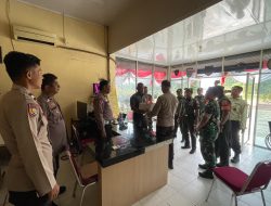 Kapolsek Tapung Hilir Ucapkan Terima Kasih atas Kunjungan Silaturahmi Koramil 16 Tapung di Hari Bhayangkara