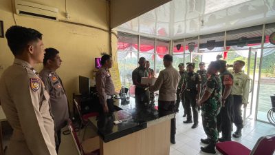 Kapolsek Tapung Hilir Ucapkan Terima Kasih atas Kunjungan Silaturahmi Koramil 16 Tapung di Hari Bhayangkara