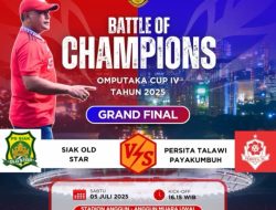 Grand Final dan Closing Ceremony Omputaka Cup IV 2025, Berlangsung Sabtu Besok!!!