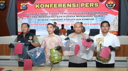 Dua Pelaku Pencurian Dengan Kekerasan yang Mengakibatkan Korban Meninggal Dunia Akhirnya Ditangkap Polisi, Ternyata Tetangga Sendiri