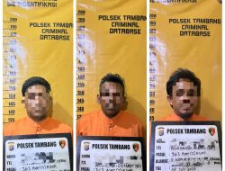 Polsek Tambang Ringkus Tiga Pencuri Atap Seng di Perumahan Mutiara Aishafa!