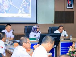 Wabup Kampar Gesa Pembangunan Jembatan di Teratak Buluh