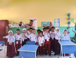 Bhabinkamtibmas Merangin Beri Pengarahan di MPLS SDN 017 Merangin, Tumbuhkan Rasa Aman dan Kamtibmas!
