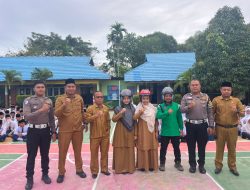 Satlantas Polres Kampar Sosialisasikan Operasi Patuh Lancang Kuning dan Keselamatan Berlalu Lintas di MTS Darul Falah Salo!