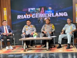 Sosialisasi Operasi Patuh Lancang Kuning 2025, Dirlantas Polda Riau Tampil di Program Riau Cemerlang TVRI