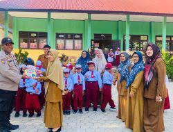 Program Police Goes to School Sukses di Merangin, Kapolres dan Kapolsek Bangkinang Barat Sampaikan Apresiasi!