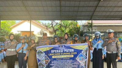 Kasat Lantas Polres Kampar Edukasi Keselamatan Berlalu Lintas di SMP N 1 Bangkinang!