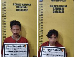 Pencurian di Toko Perhiasan Bangkinang Terungkap, Dua Pelaku Ditangkap Polisi!