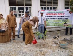 Green Policing di Kampar: Polres Tanamkan Peduli Lingkungan kepada Generasi Muda!