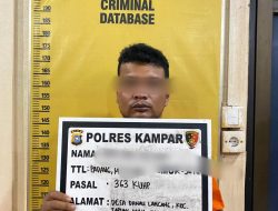 Beraksi Di 5 TKP, Satreskrim Polres Kampar Tangkap Pelaku Pencurian Mobil