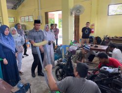 Bupati Kampar Kunjungi Langsung Peserta Pelatihan Difabel BLK Kampar