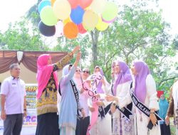Tengku Nurheryani Ahmad Yuzar Resmikan UPT TK Pembina 03 Rumbio Jaya