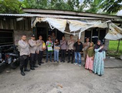 Kasat Binmas Polres Kampar Berbagi di Hari Jumat, Sampaikan Himbauan Kamtibmas!
