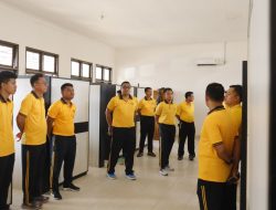 Kapolres Kampar Pastikan Barak Siaga Dhira Brata Polres Kampar Terjaga Kebersihan dan Kerapiannya!