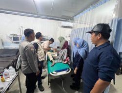 Polsek Tambang Tangkap Pelaku Curanmor Usai Diajar Massa
