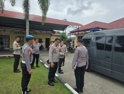 Kapolres Kampar Pimpin Langsung Pemindahan 93 Tahanan ke Lapas Bangkinang Dalam Rangka Renovasi Rutan